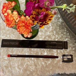Laura Mercier lip pencil warm poppy NIB